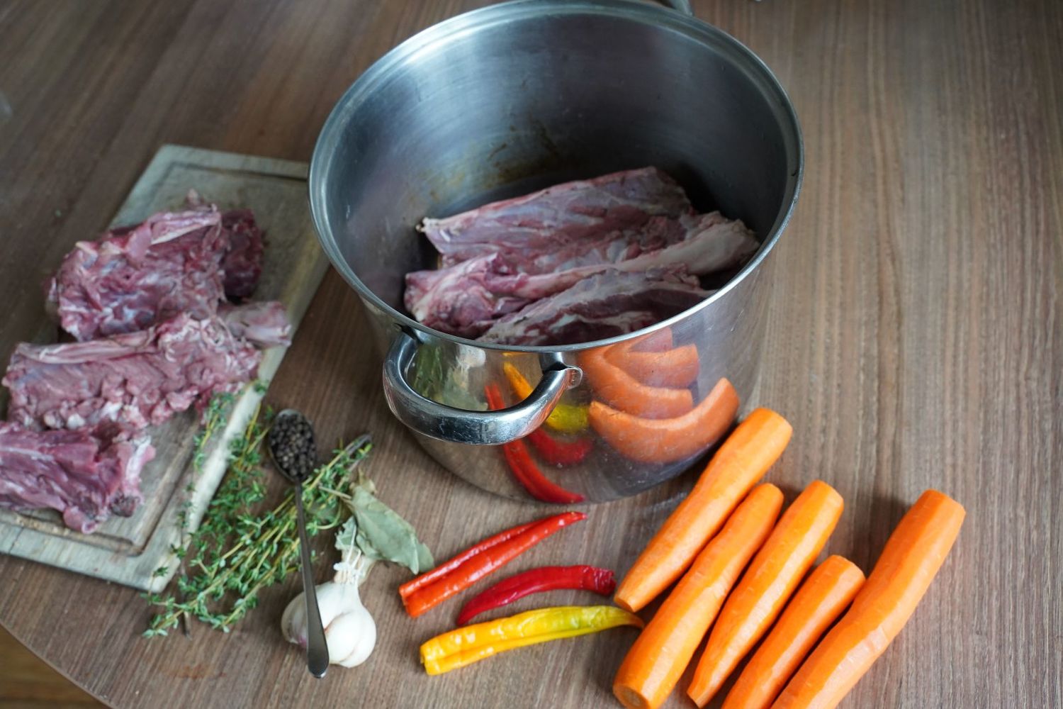 stirnienos troškinio gaminimas