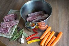 stirnienos troškinio gaminimas